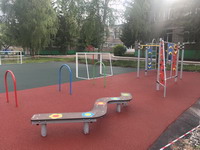 Универсальная детская и спортивная площадка. Детский сад г. Стерлитамак