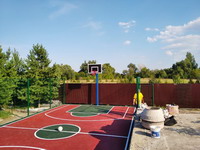 Баскетбольная площадка. с.Шарипово